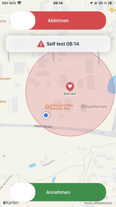 Region der Lebensretter 3.0 App-Screenshot