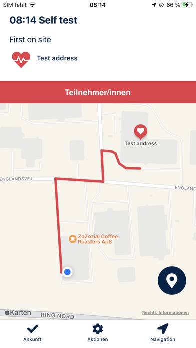 Region der Lebensretter 3.0 App-Screenshot