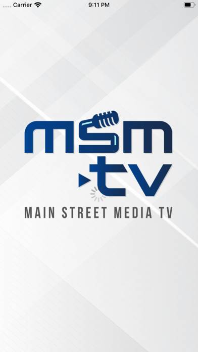 Main Street Media TV Mobile App screenshot