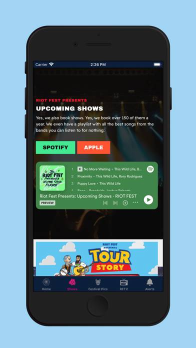 Riot Fest App screenshot #3