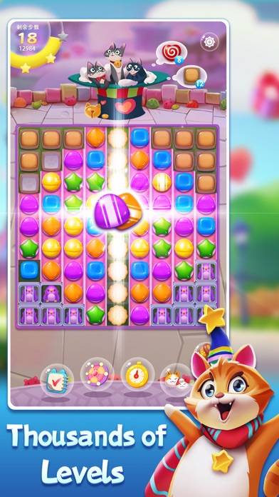 Candy Cat game screenshot