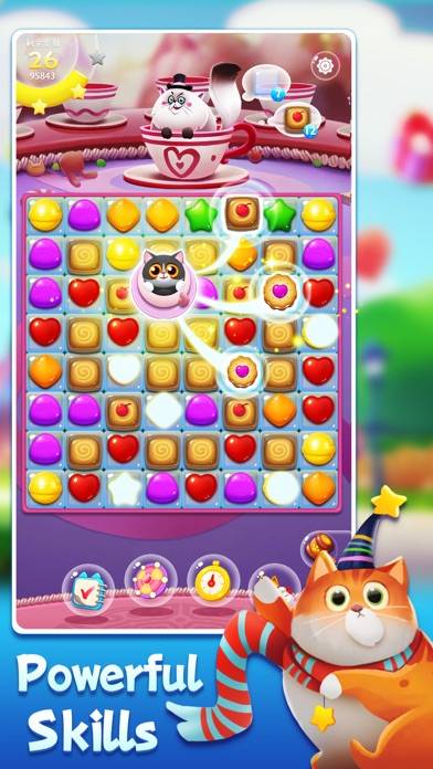 Candy Cat game screenshot