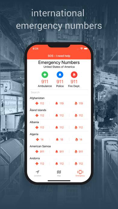 SOS App-Screenshot #4