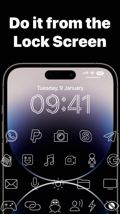 Lock Launcher Widget LockFlow App-Screenshot #1