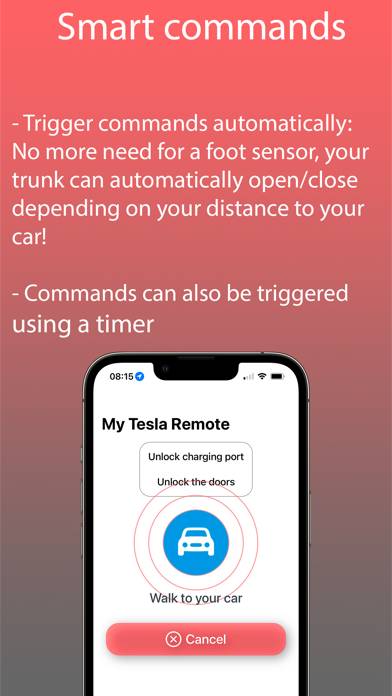 My Tesla Remote Captura de pantalla de la aplicación #2