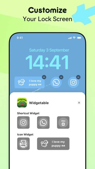Widgetable: Lock Screen Widget screenshot #3