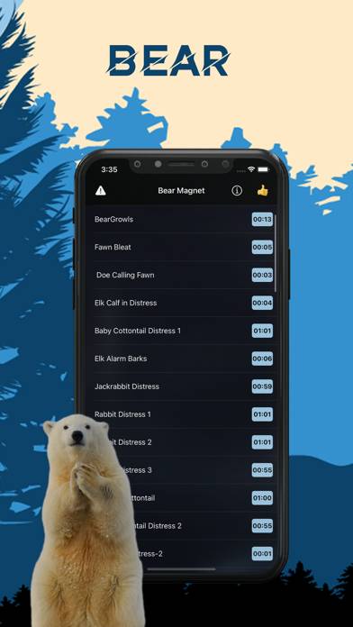 Bear Magnet App screenshot