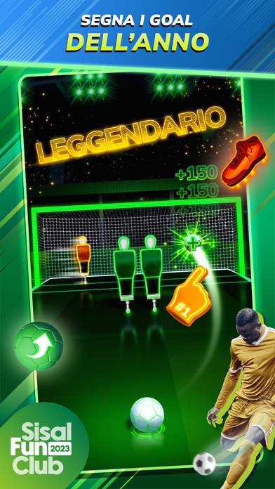 SisalFunClub schermata del gioco
