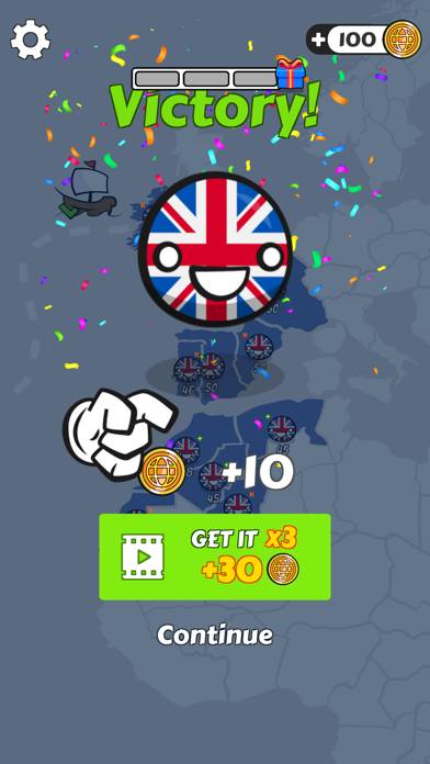Country Balls: World War App screenshot #3