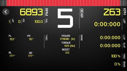 Sim Racing Dash for ForzaH5 Schermata dell'app #1