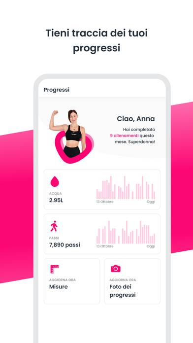 Traininpink: Pilates e Fitness Schermata dell'app #5