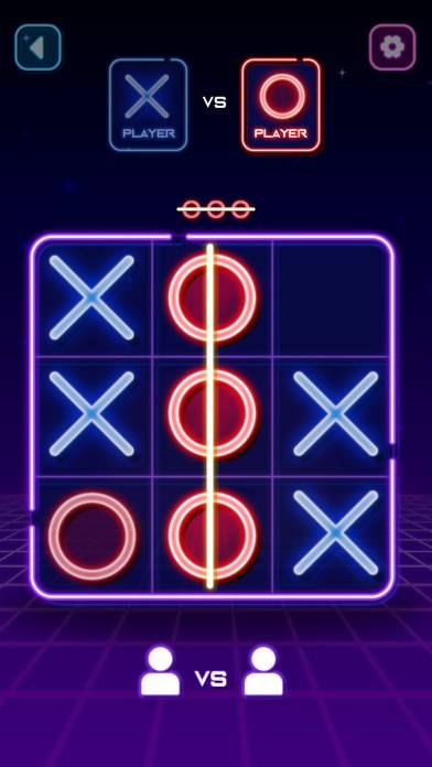 Tic Tac Toe Glow: 2 Player XO App preview #6