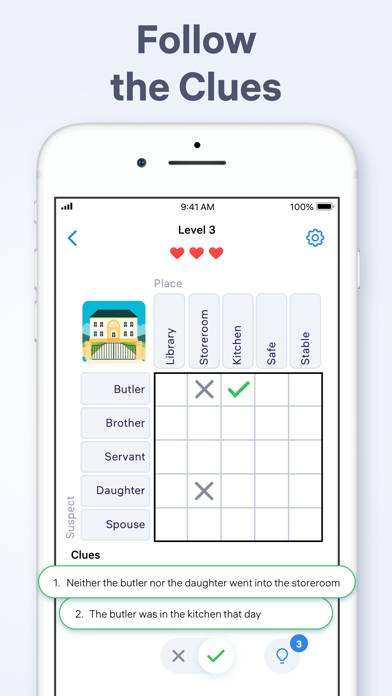 Logic Puzzles App screenshot #1