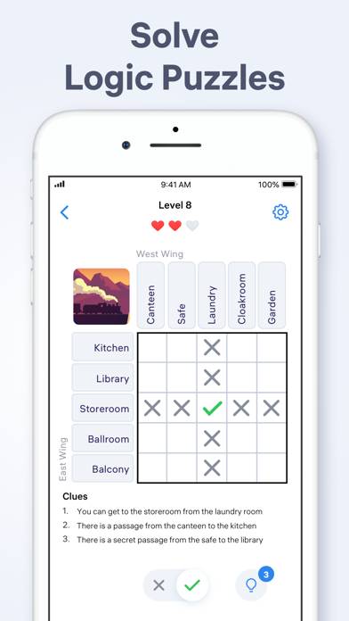 Logic Puzzles App skärmdump #2