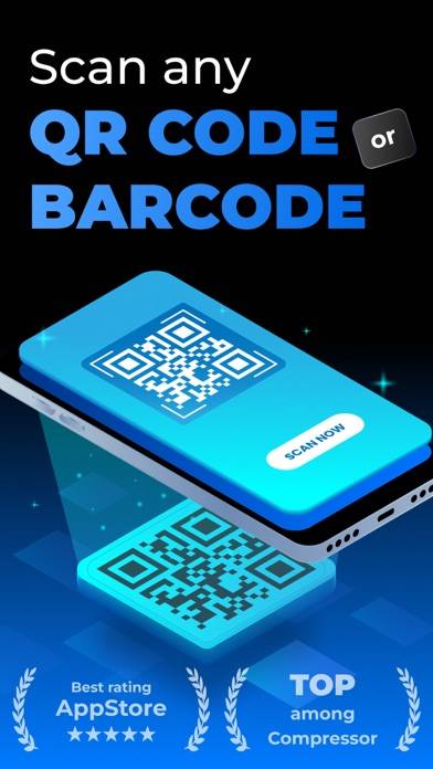 QR Code Reader • Scan barcode immagine dello schermo