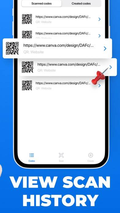 QR Code reader арр App skärmdump #3