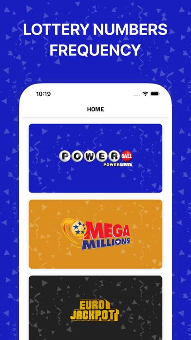Lottery App screenshot #1