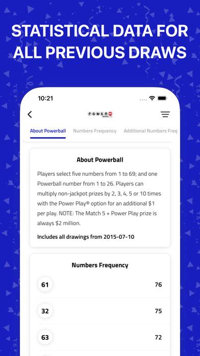 Lottery Capture d'écran de l'application #2