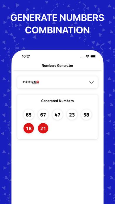Lottery App screenshot #4