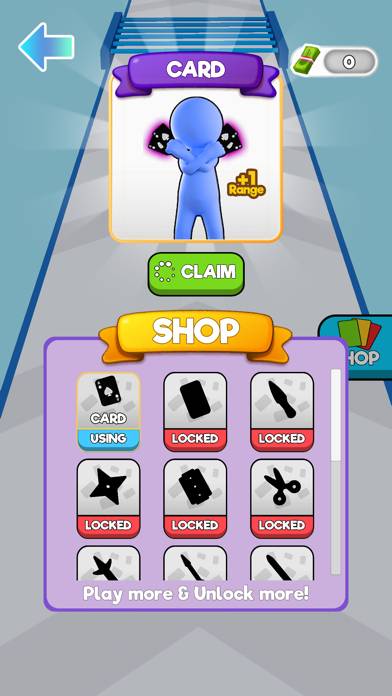 Card Thrower 3D! App screenshot #4