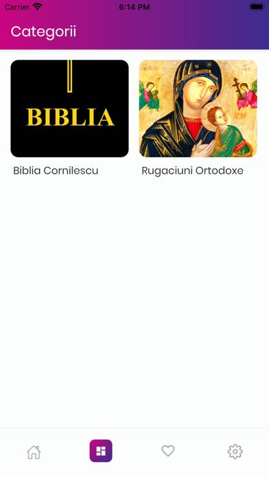 Biblia Ortodoxa Romana Audio App screenshot #1