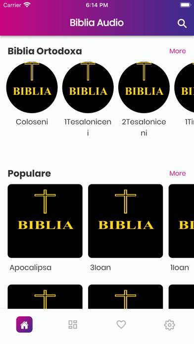 Biblia Ortodoxa Romana Audio App screenshot #3