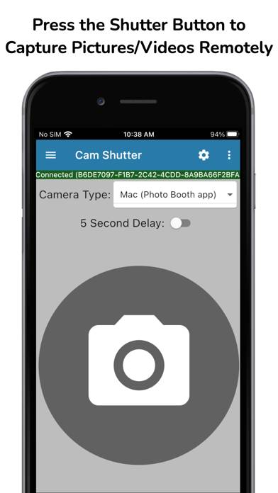 Cam Shutter capture d'écran