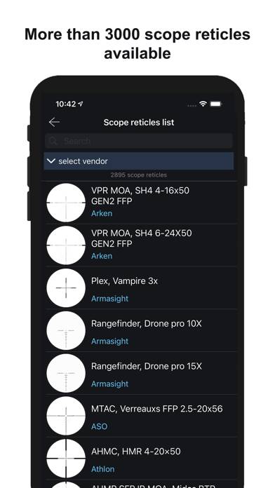 Stadiametric Rangefinder Captura de pantalla de la aplicación #2