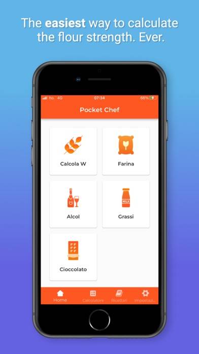Pocket Chef App screenshot #1
