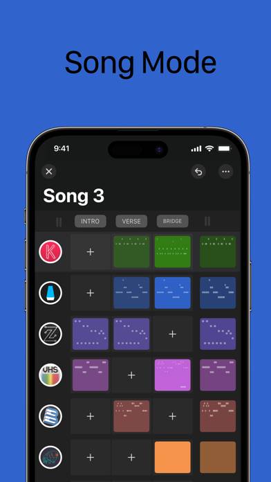 SAND: Sequencer for AUv3, MIDI Captura de pantalla de la aplicación #6