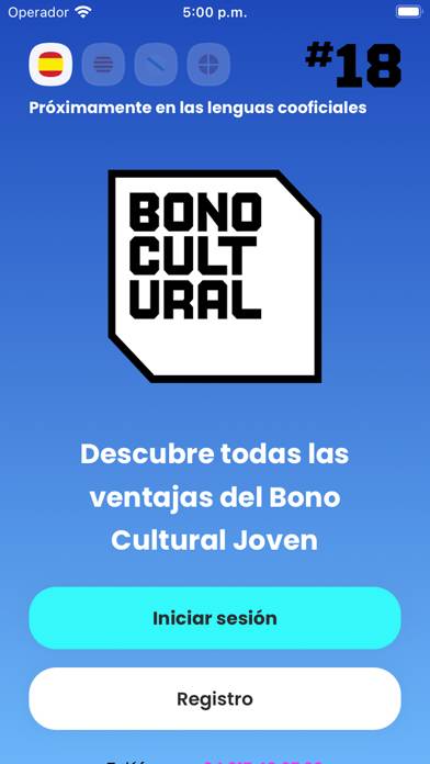 Bono Cultural Joven 2022 App screenshot #1
