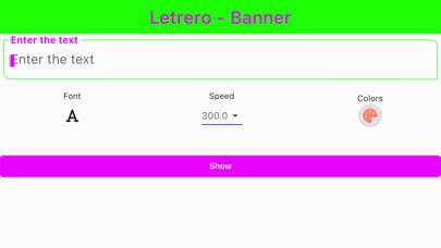 Letrero-Banner VIP Schermata dell'app #1