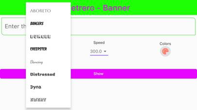 Letrero-Banner VIP Schermata dell'app #2