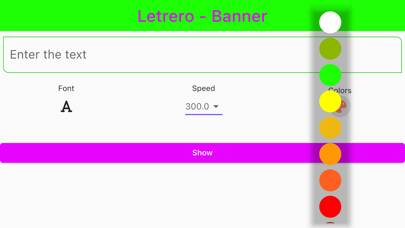 Letrero-Banner VIP Schermata dell'app #3