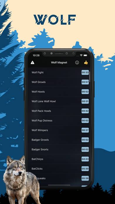 Wolf Magnet App screenshot #1