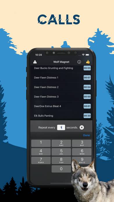 Wolf Magnet App screenshot