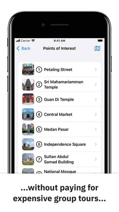 Overview : Kuala Lumpur Guide App screenshot #2