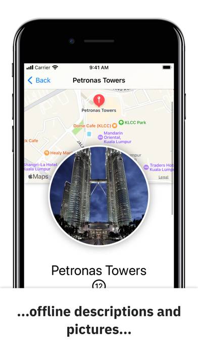 Overview : Kuala Lumpur Guide Schermata dell'app #3