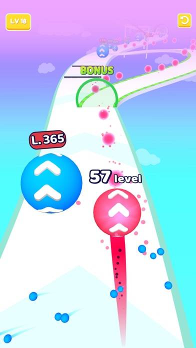 Level Up Balls! Schermata dell'app #1
