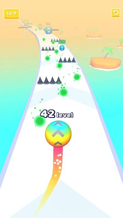 Level Up Balls! Captura de pantalla de la aplicación #3