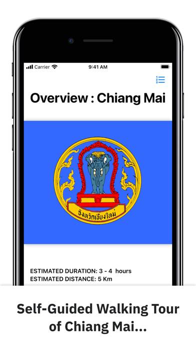 Overview : Chiang Mai Guide App screenshot #1