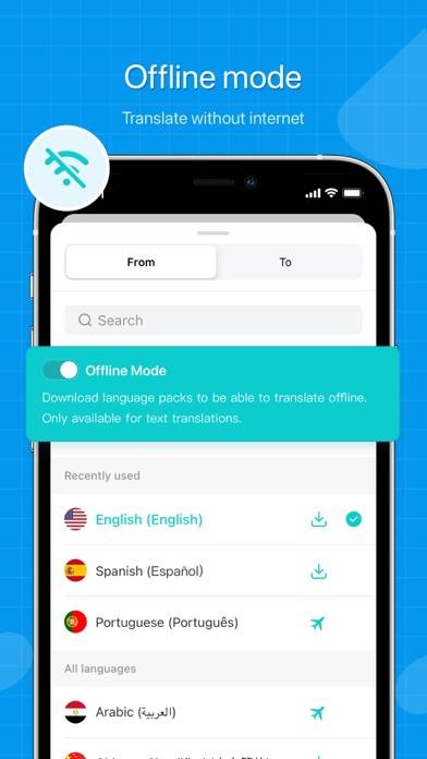 Übersetzer Translator App-Screenshot