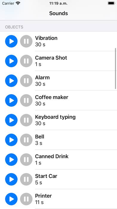 Sounds Watch App screenshot #2