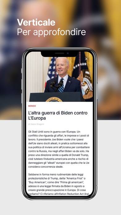 Servizio Pubblico Schermata dell'app