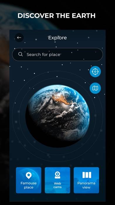 Globe Earth 3D App screenshot #1