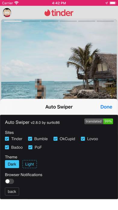 Auto Swiper Capture d'écran de l'application #4