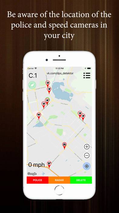 Police Detector Schermata dell'app #2