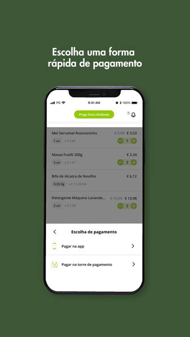 Pingo Doce Express App-Screenshot