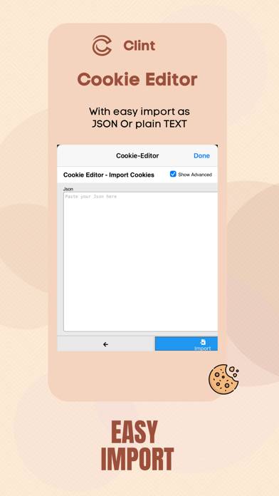 Cookie Editor App screenshot #3
