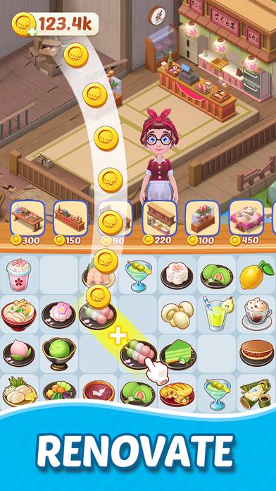 Merge Cooking:Theme Restaurant Captura de pantalla de la aplicación #3